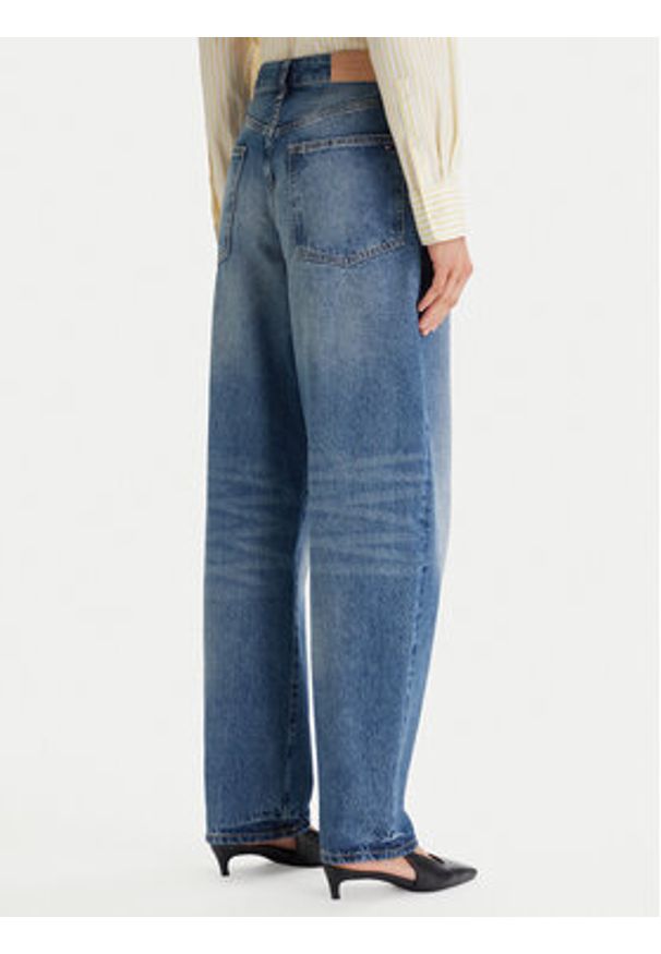TOMMY HILFIGER - Tommy Hilfiger Jeansy WW0WW48535 Niebieski Barrel Fit. Kolor: niebieski