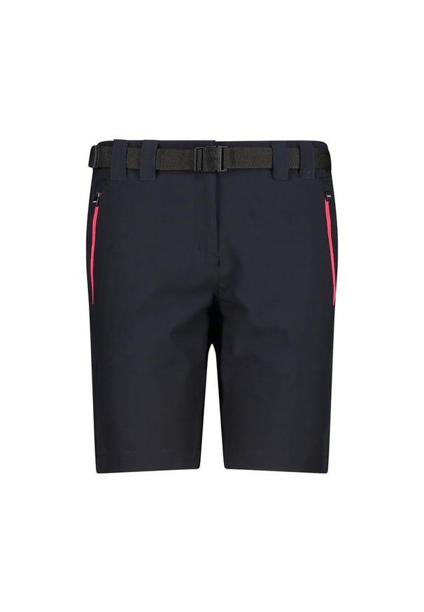 Bermudy damskie turystyczne CMP 3T51146. Kolor: czarny. Sport: turystyka piesza