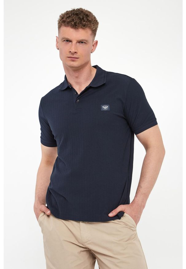 Emporio Armani Swimwear - Polo męskie EMPORIO ARMANI SWIMWEAR. Typ kołnierza: polo