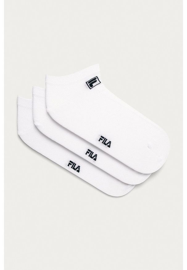 Fila Skarpetki (3-pack) kolor biały. Kolor: biały