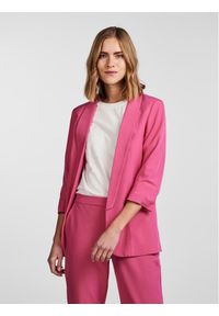 Pieces Marynarka Boss 17090996 Różowy Regular Fit. Kolor: różowy. Materiał: syntetyk