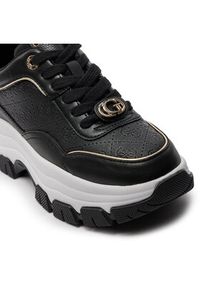 Guess Sneakersy Berrett FLTBER ELE12 Czarny. Kolor: czarny. Materiał: skóra #5