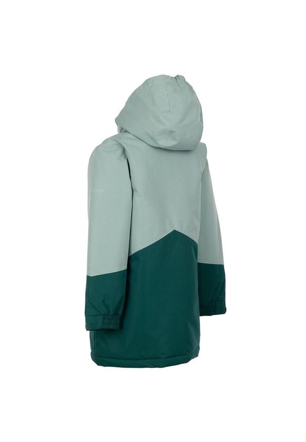 TRESPASS - Wodoodporny Płaszcz Przeciwdeszczowy Dla Dzieci Oleta. Kolor: niebieski. Styl: sportowy. Sport: turystyka piesza