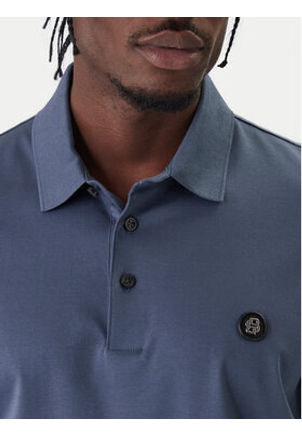 BOSS Polo Parris 50555829 Niebieski Regular Fit. Typ kołnierza: polo. Kolor: niebieski. Materiał: bawełna