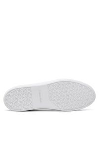 Calvin Klein Sneakersy Low Top Lace Up Mix HM0HM00491 Biały. Kolor: biały. Materiał: materiał #5