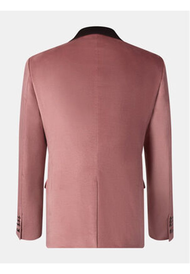 JOOP! Marynarka 17 JB-35Horace 30040435 Różowy Slim Fit. Kolor: różowy. Materiał: syntetyk
