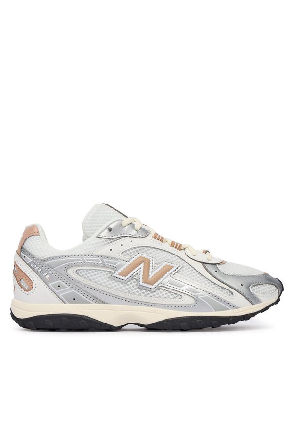 Sneakersy New Balance. Kolor: srebrny