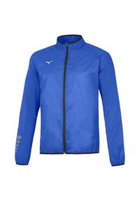 Kurtka przeciwdeszczowa Mizuno authentic. Kolor: niebieski, czarny, wielokolorowy. Sport: bieganie