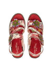 Laura Vita Sandały Ballon 09 Kolorowy. Materiał: skóra. Wzór: kolorowy #4