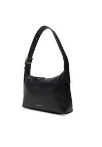 Calvin Klein Torebka Hardware Handle Mini Bag K60K613027 Czarny. Kolor: czarny. Materiał: skórzane