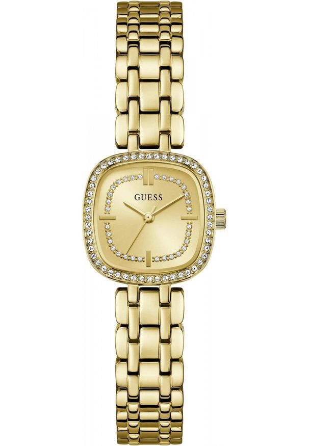 Zegarek Guess Zegarek damski Guess GW1018L2 CYRKONIE złoty. Kolor: złoty