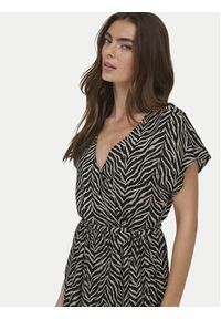 only - ONLY Sukienka codzienna Zilla Adele 15357778 Czarny Regular Fit. Okazja: na co dzień. Kolor: czarny. Materiał: wiskoza. Typ sukienki: proste. Styl: casual #4