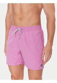 Billabong Szorty kąpielowe All Day EBYJV00134 Fioletowy Regular Fit. Kolor: fioletowy. Materiał: syntetyk