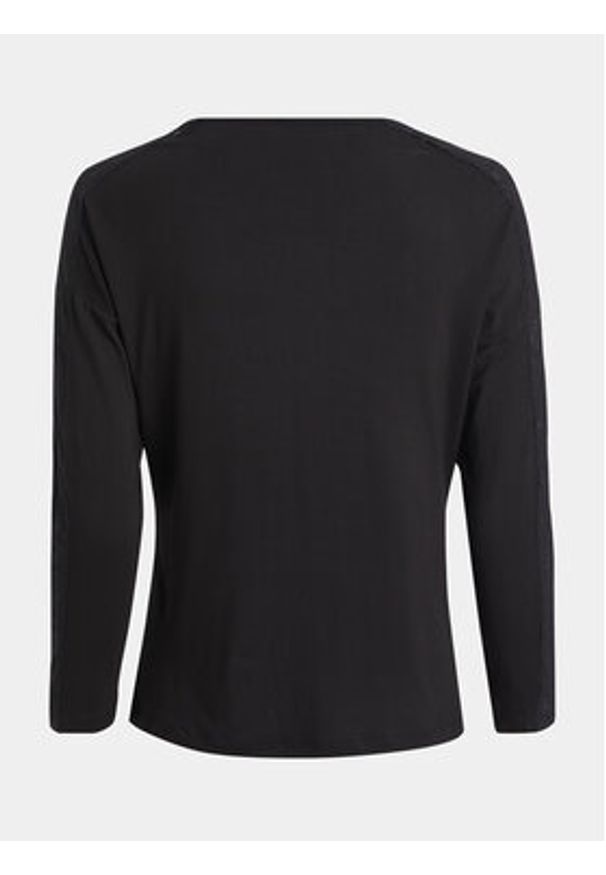 Calvin Klein Underwear Koszulka piżamowa 000QS7006E Czarny Regular Fit. Kolor: czarny