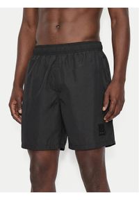 Armani Exchange Szorty kąpielowe XM000812 AF13556 UC001 Czarny Regular Fit. Kolor: czarny. Materiał: syntetyk #1