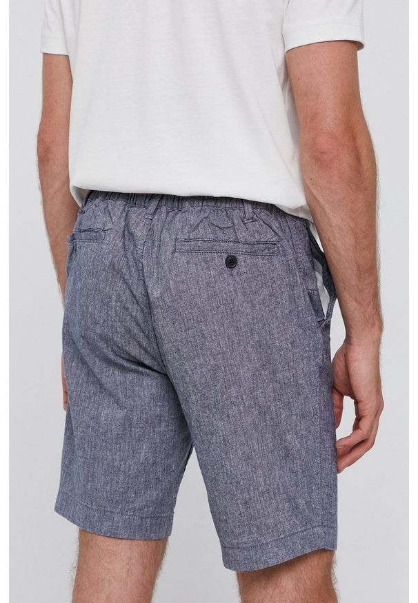 Selected - Szorty. Okazja: na co dzień. Kolor: niebieski. Styl: casual
