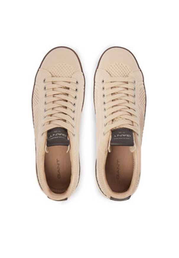 GANT - Gant Sneakersy 32631241 Beżowy. Kolor: beżowy. Materiał: materiał