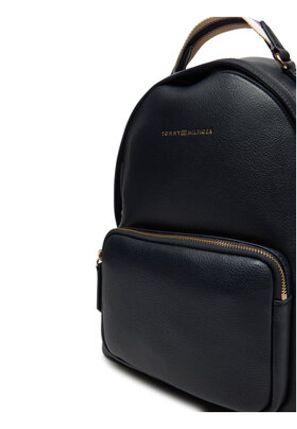 TOMMY HILFIGER - Tommy Hilfiger Plecak AW0AW17471 Granatowy. Kolor: niebieski. Materiał: skóra