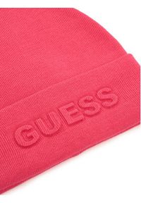 Guess Czapka AW5179 POL01 Różowy. Kolor: różowy. Materiał: materiał #2