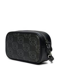 Karl Lagerfeld - KARL LAGERFELD Torebka A1W30135 Czarny. Kolor: czarny. Materiał: skórzane