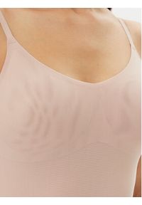 Calvin Klein Underwear Kombinezon modelujący LV00QF8295 Beżowy. Kolor: beżowy. Materiał: syntetyk #3