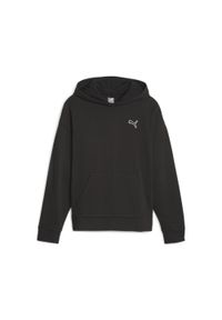 Bluza sportowa damska Puma 67598801. Kolor: czarny. Materiał: polar, materiał. Sezon: zima