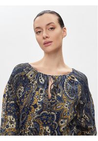 Lauren Ralph Lauren Sukienka codzienna 250926408001 Granatowy Regular Fit. Okazja: na co dzień. Kolor: niebieski. Materiał: bawełna. Typ sukienki: proste. Styl: casual #3