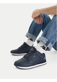 Kappa Sneakersy CEO-V12-1127 Granatowy. Kolor: niebieski. Materiał: skóra #5