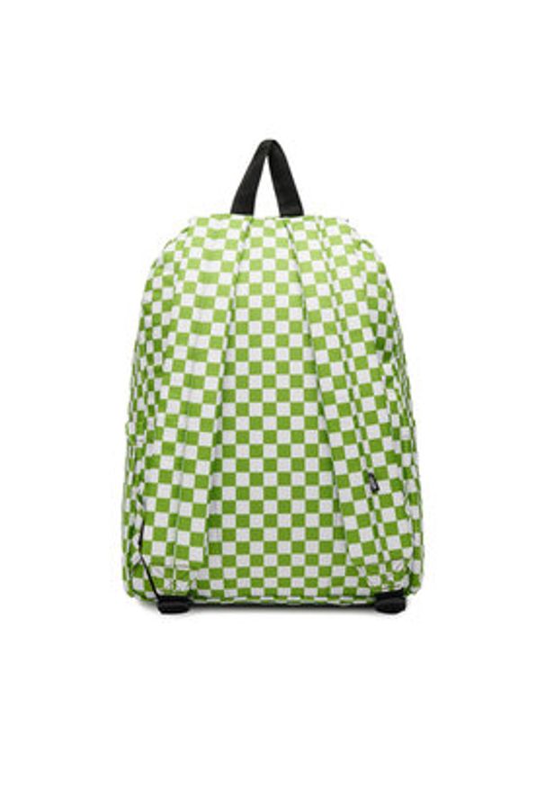 Vans Plecak Old Skool Grom VN000J3KFPB1. Kolor: zielony. Materiał: materiał