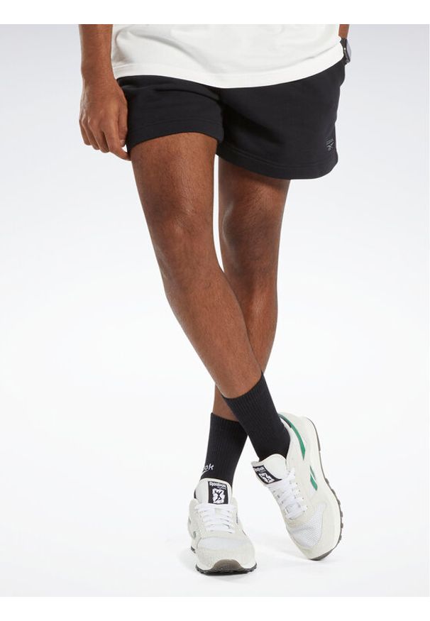 Reebok Szorty sportowe Classics Wardrobe Essentials Shorts HS7164 Czarny. Kolor: czarny. Materiał: bawełna. Styl: sportowy