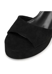 DeeZee Sandały HY1808-01 Czarny. Kolor: czarny. Materiał: materiał #3