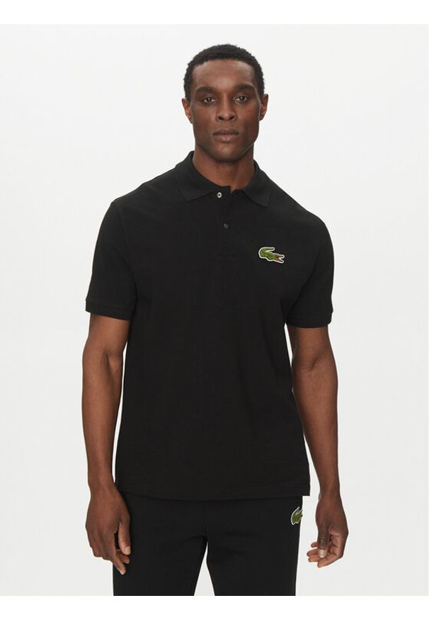 Lacoste Polo PH2751 Czarny Regular Fit. Typ kołnierza: polo. Kolor: czarny. Materiał: bawełna