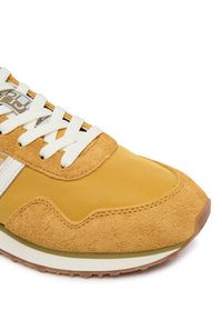 Napapijri Sneakersy NP0A8BNZ Żółty. Kolor: żółty. Materiał: zamsz, skóra #5