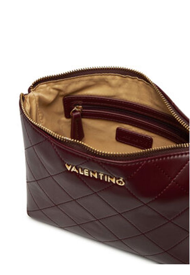 VALENTINO - Valentino Kosmetyczka Nur Re VBE8G9513 Bordowy. Kolor: czerwony. Materiał: skóra