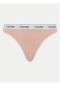 Calvin Klein Underwear Komplet 3 par stringów 000QD5209E Kolorowy. Materiał: bawełna. Wzór: kolorowy #9