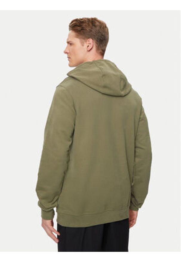 Helly Hansen Bluza Hh Box Hoodie 53289 Zielony Regular Fit. Kolor: zielony. Materiał: bawełna
