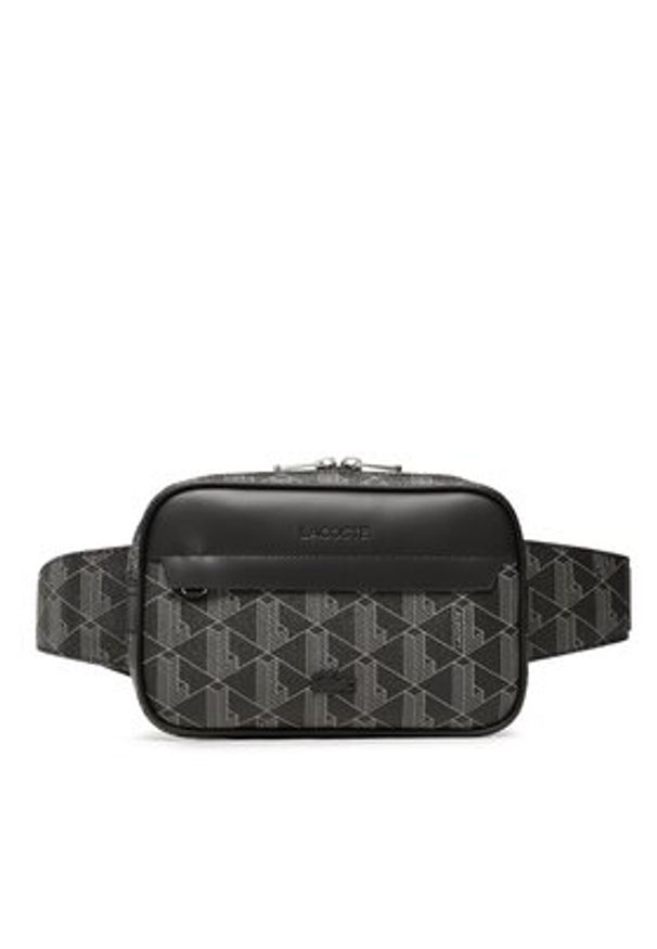 Lacoste Nerka Body Bag NH4004LX Czarny. Kolor: czarny. Materiał: skóra