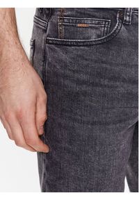 BOSS - Boss Szorty jeansowe Delaware 50488630 Szary Slim Fit. Kolor: szary. Materiał: jeans, bawełna #7
