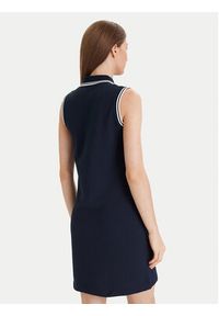 Guess Sukienka codzienna V5GK04 KCOK1 Granatowy Regular Fit. Okazja: na co dzień. Kolor: niebieski. Materiał: bawełna. Typ sukienki: proste. Styl: casual #4