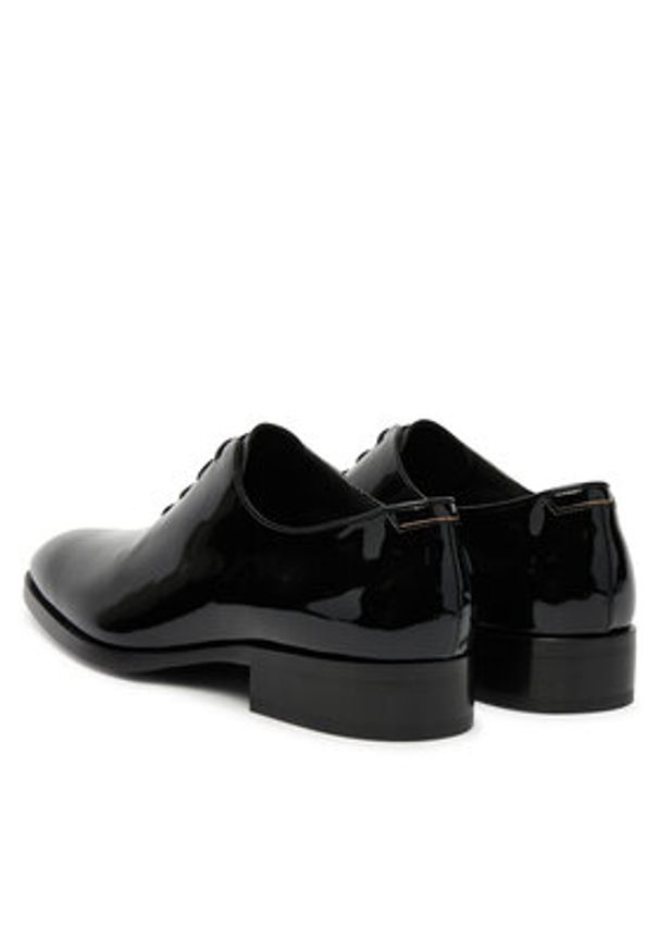 BOSS Półbuty Rill 50553059 Czarny. Kolor: czarny. Materiał: skóra, lakier