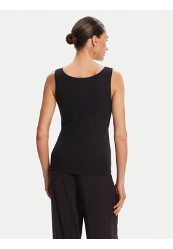 Rinascimento Top CFC0124040003 Czarny Regular Fit. Kolor: czarny. Materiał: bawełna