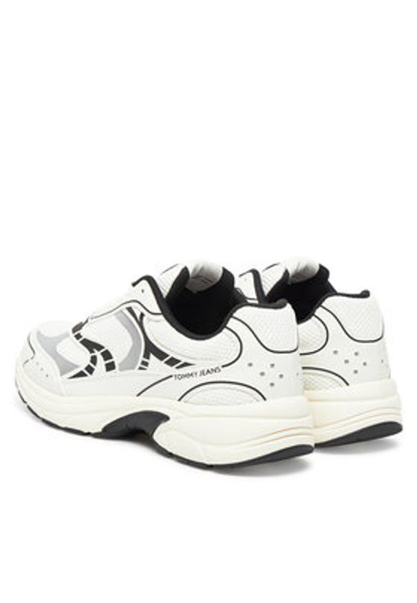 Tommy Jeans Sneakersy Archive '25 EM0EM01594 Biały. Kolor: biały. Materiał: materiał