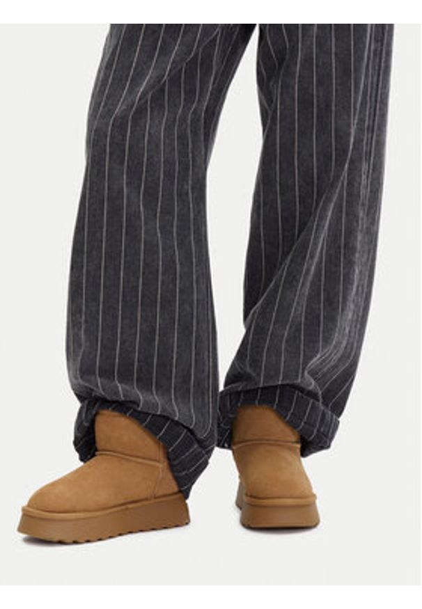 Badura Śniegowce C-WFA-01-H Brązowy. Kolor: brązowy. Materiał: skóra, zamsz