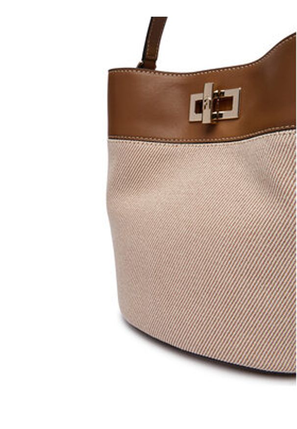 Furla Torebka Amelia M Bucket WB01953 BX3542 CN TCO00 Brązowy. Kolor: brązowy. Materiał: skórzane