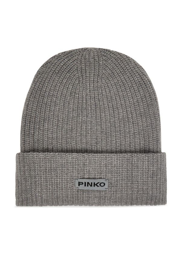 Pinko - PINKO Czapka Bosnia 105993 A2Z4 Szary. Kolor: szary. Materiał: materiał, wiskoza