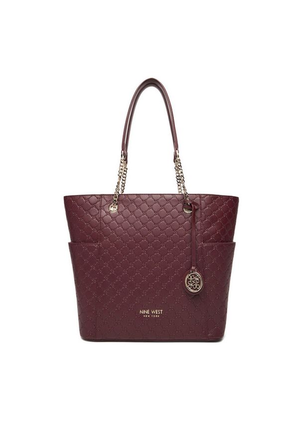 Nine West Torebka CEO-NEBRASKA-LDA8208A Bordowy. Kolor: czerwony