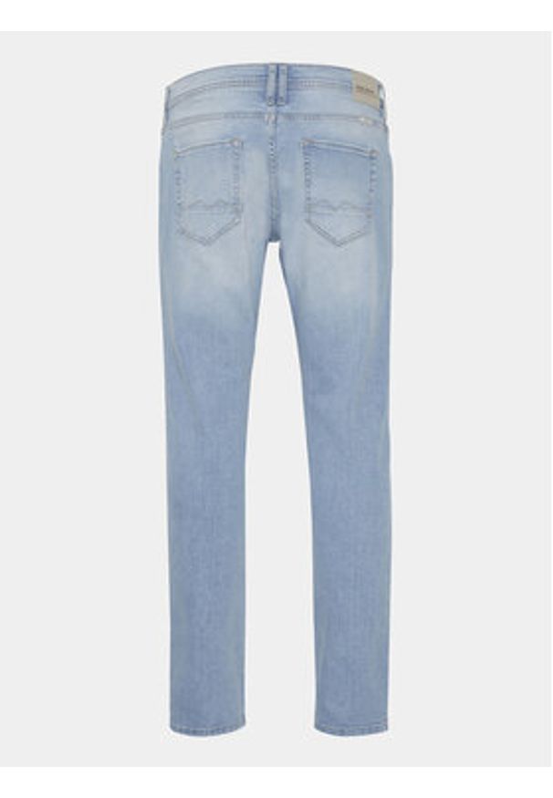Blend Jeansy 20713302 Niebieski Slim Fit. Kolor: niebieski