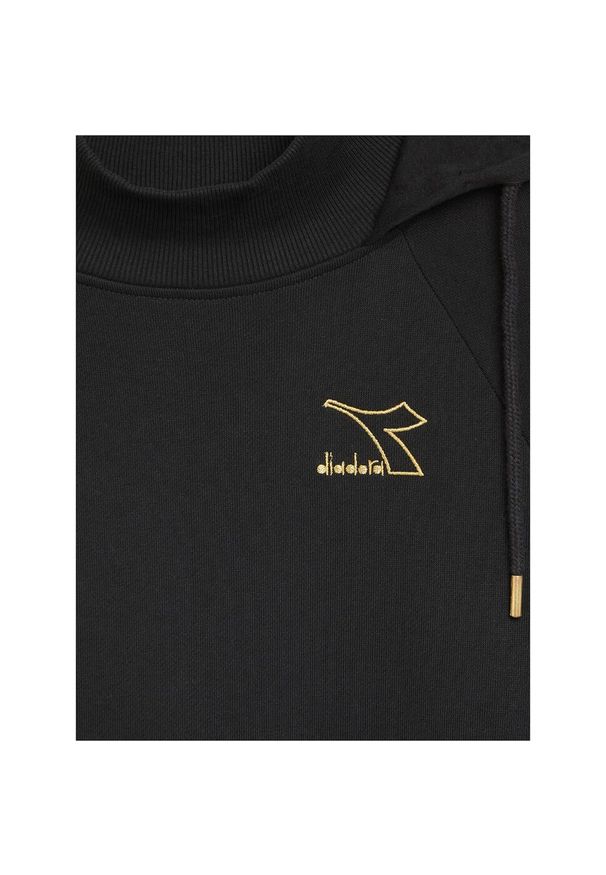 Diadora - Bluza damska DIADORA L. HOODIE FLOUNCE XS. Kolor: czarny