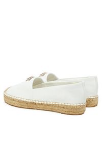 Guess Espadryle FLJLND LEA14 Biały. Kolor: biały. Materiał: skóra #4