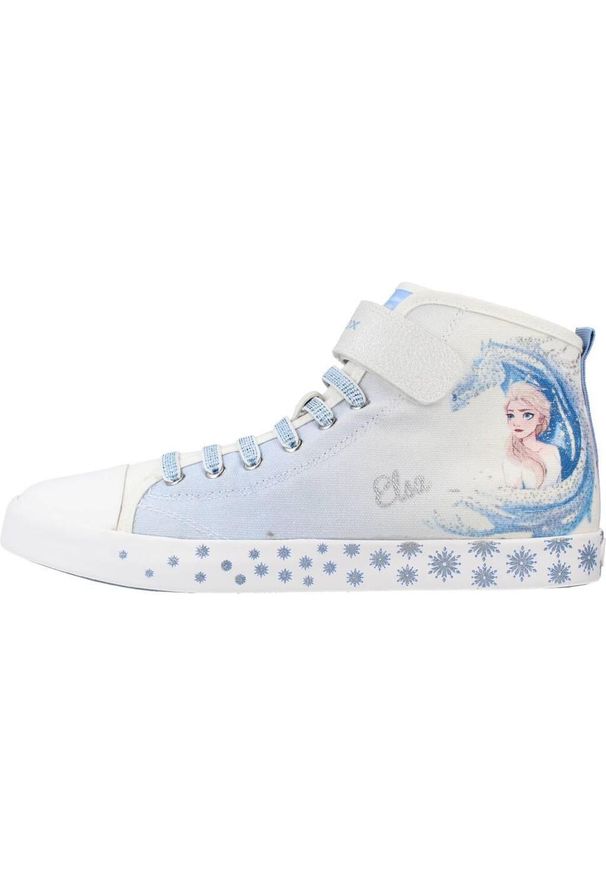 Buty do chodzenia dla dzieci Geox Frozen II. Kolor: biały. Sport: turystyka piesza